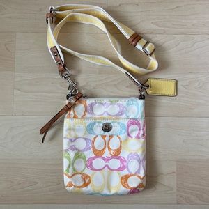 COACH Colorful Crossbody **GREAT CONDITION**